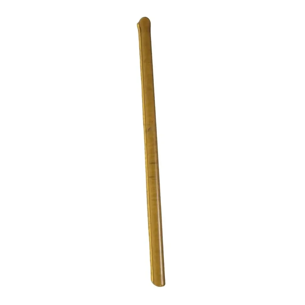 Golden Yellow Vintage Blown Glass Swizzle Sticks Barware Cocktail Stirrers